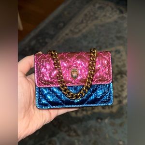 NWT Kurt Geiger London Rainbow Shop Micro Kensington Crossbody Bag